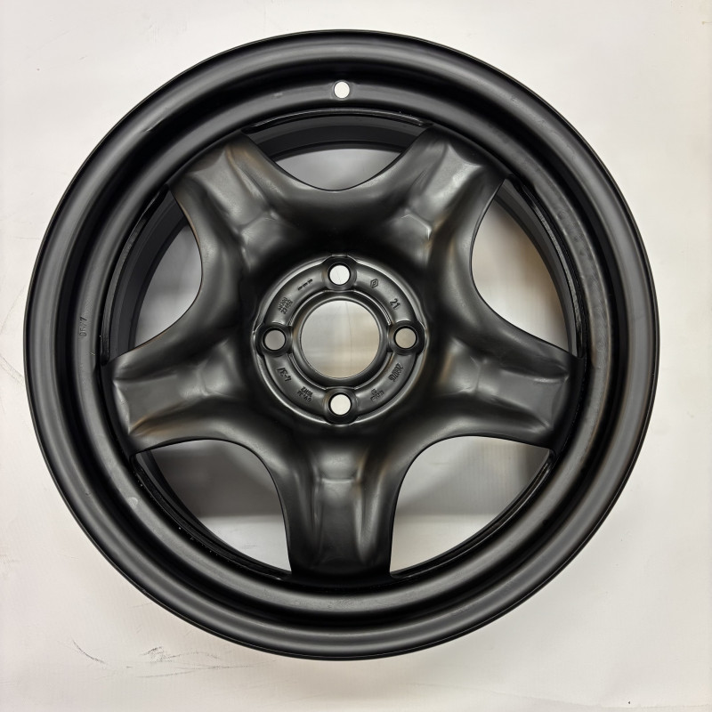 Plechový strukturovaný použitý disk 16" - Renault - 6,5×16 -4×100×60 - ET 37